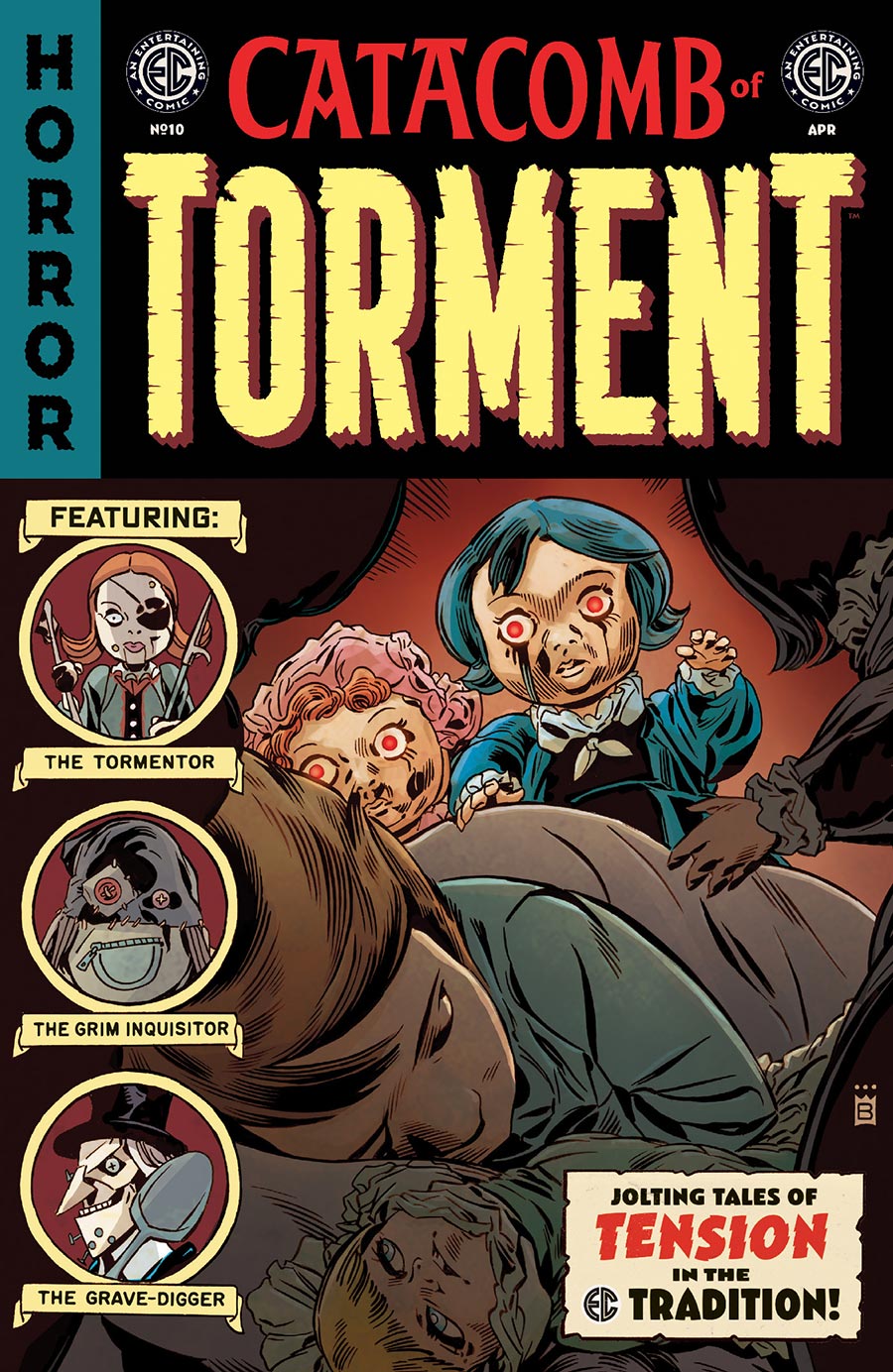 Catacomb Of Torment #10 Cover A Regular Mark Buckingham Cover (EC Comics)