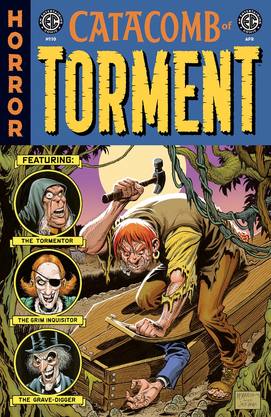 Catacomb Of Torment #10 Cover C Incentive Shawn McManus EC Homage Variant Cover (EC Comics)