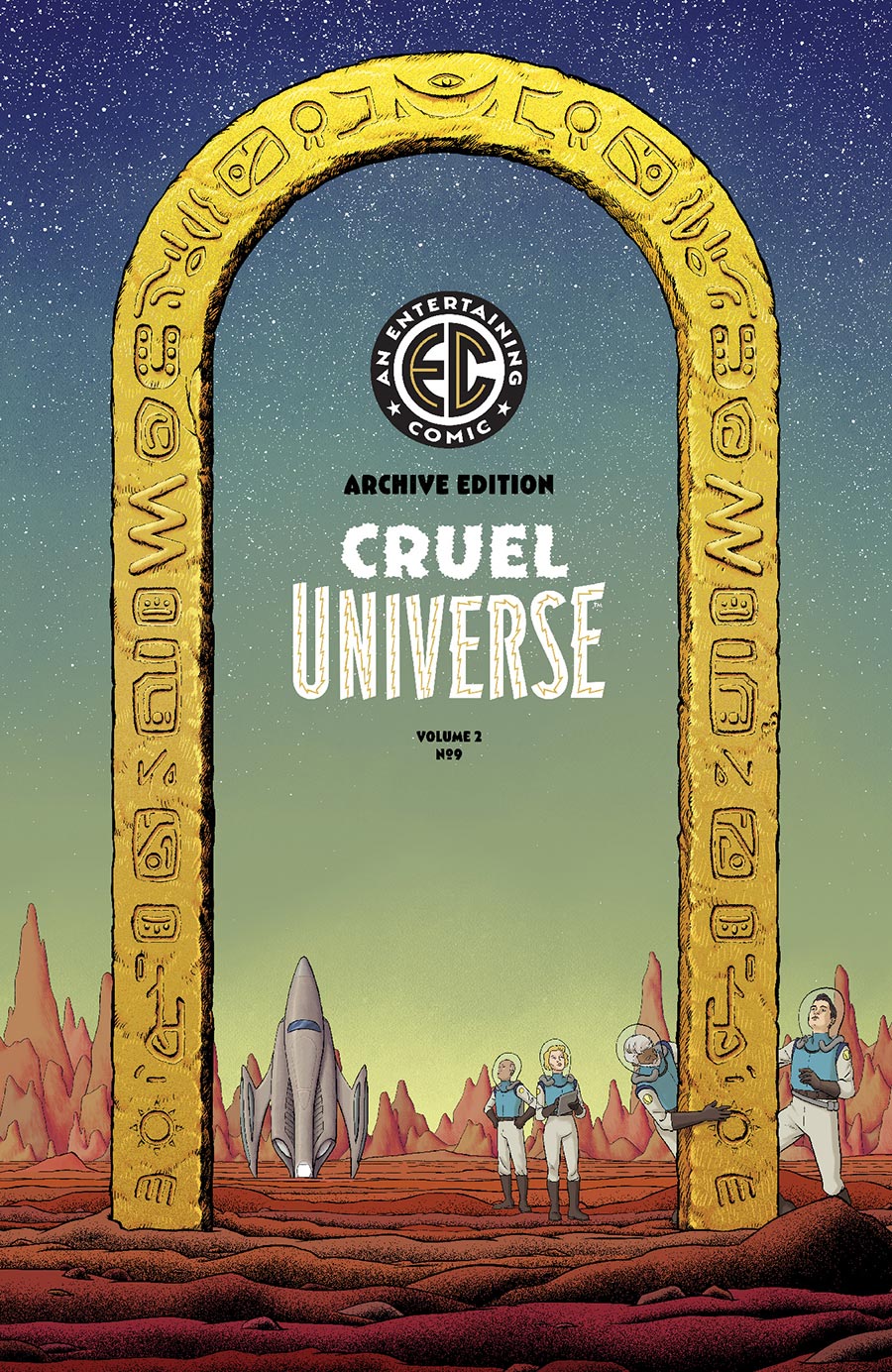 Cruel Universe Vol 2 #9 Cover E Incentive Malachi Ward Archive Edition Variant Cover (EC Comics)