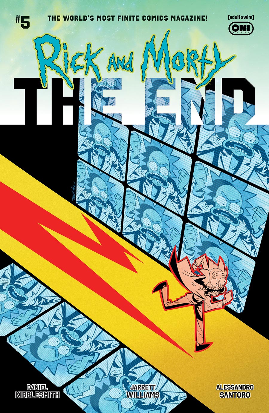 Rick And Morty The End #5 Cover B Variant Troy Little Cover