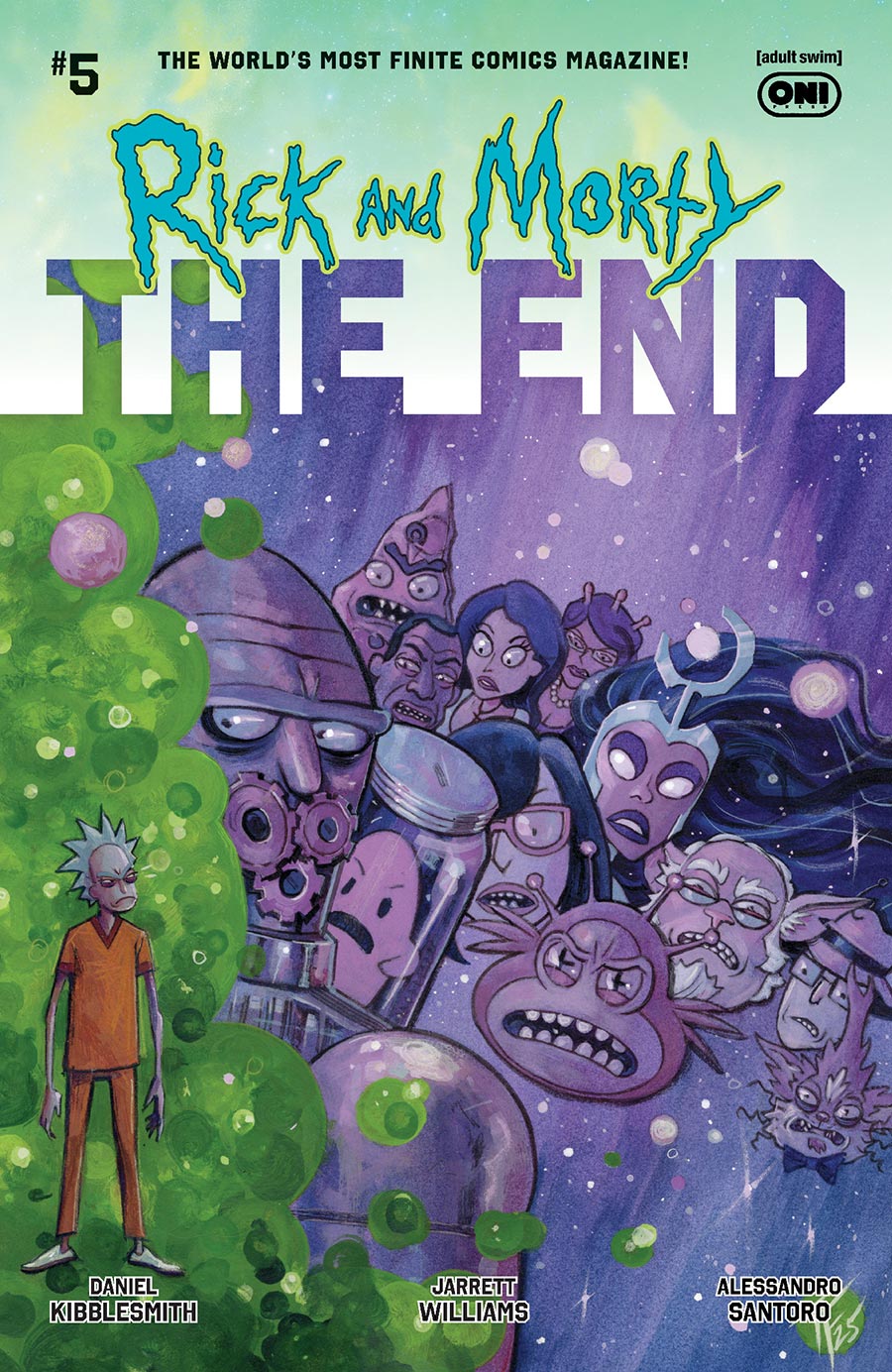 Rick And Morty The End #5 Cover D Incentive Tom Fowler Variant Cover