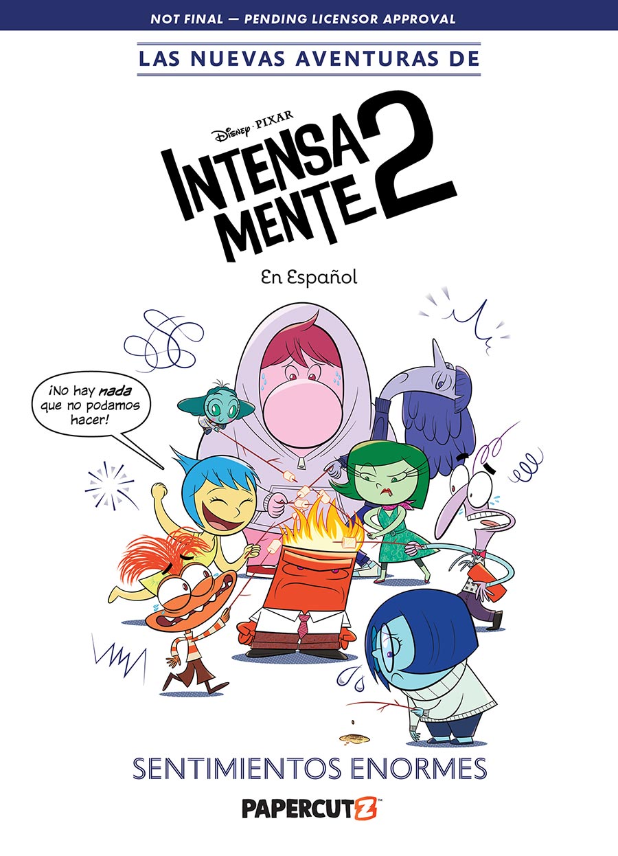 Las Nuevas Aventuras De Intensamente 2 Vol 1 Sentimientos Enormes HC