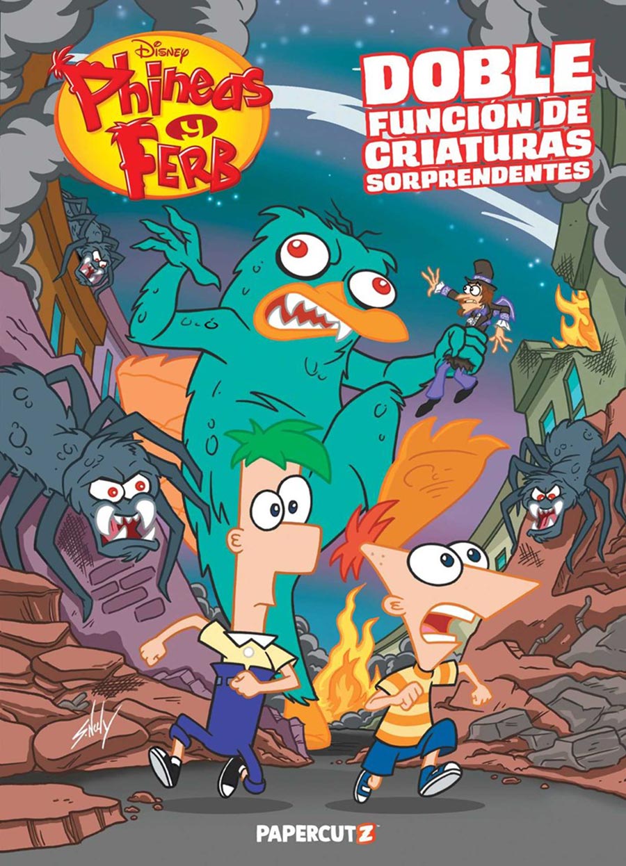 Phineas And Ferbs A-Maze-Ing Creature Double Feature TP Spanish Language Edition