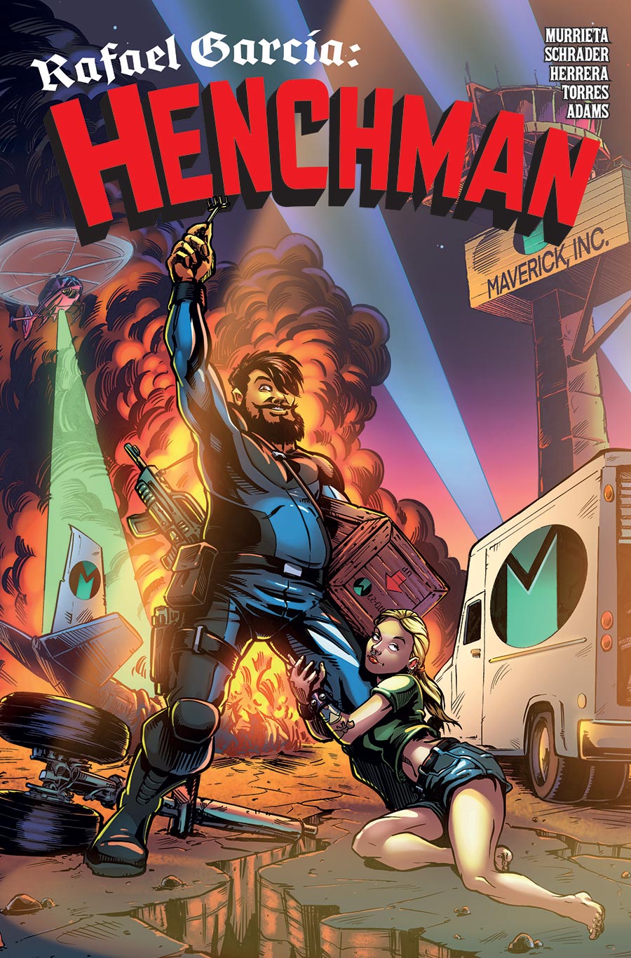 Rafael Garcia Henchman Vol 2 #2 Cover B Variant Ben Herrera Cover