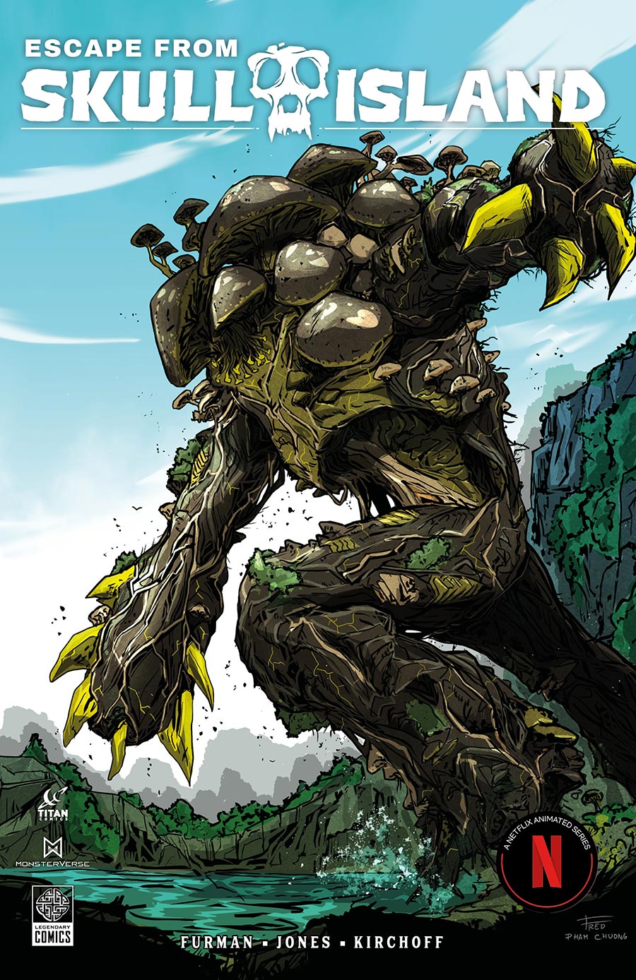 Escape From Skull Island #4 Cover C Variant Fred Pham Chuong Cover