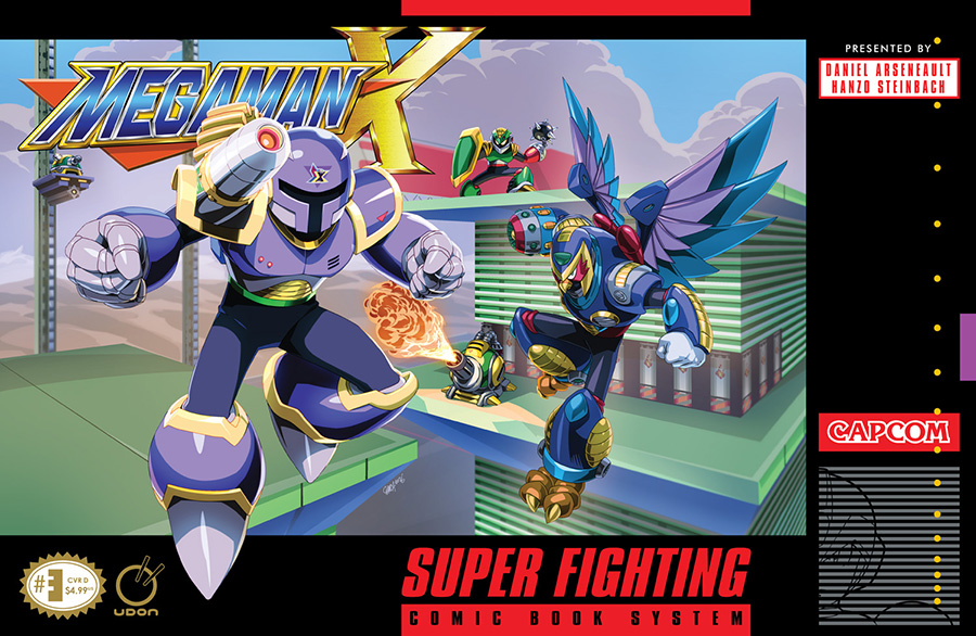 Mega Man X #3 Cover D Incentive Jeffrey Chamba Cruz Variant Cover