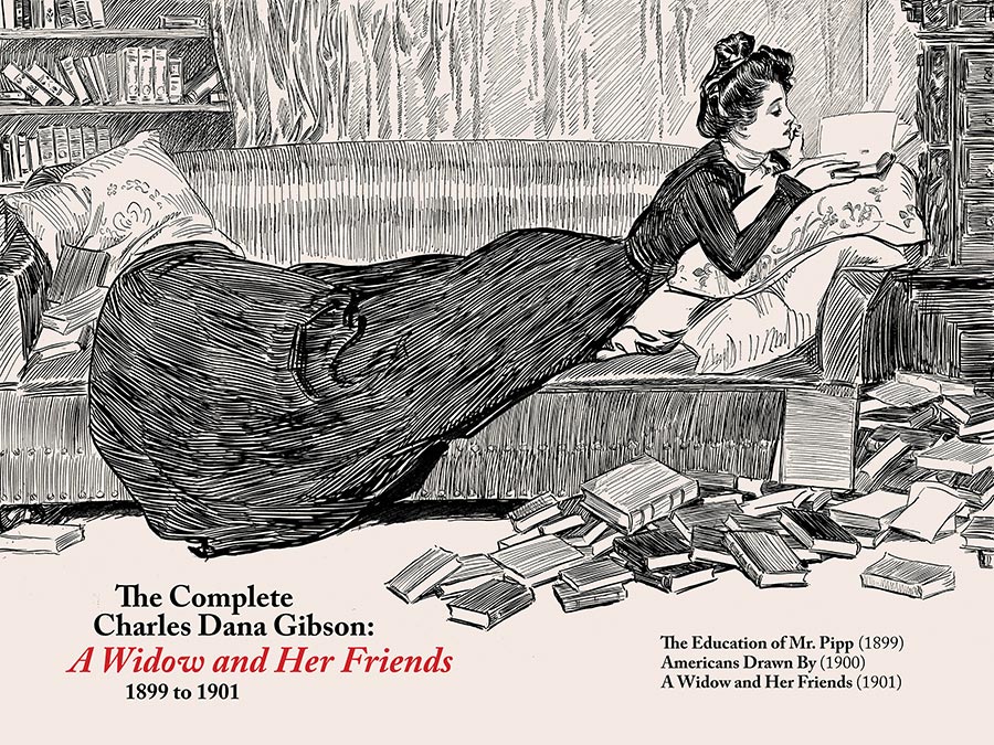 Complete Charles Dana Gibson A Widow And Her Friends HC