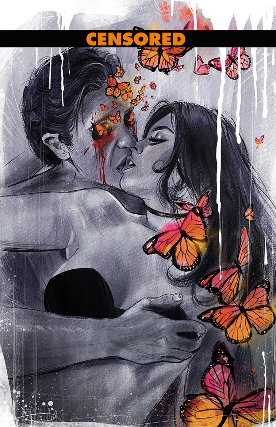 Nectar #2 Cover F Variant Suspiria NSFW Black Bag Cover With Polybag