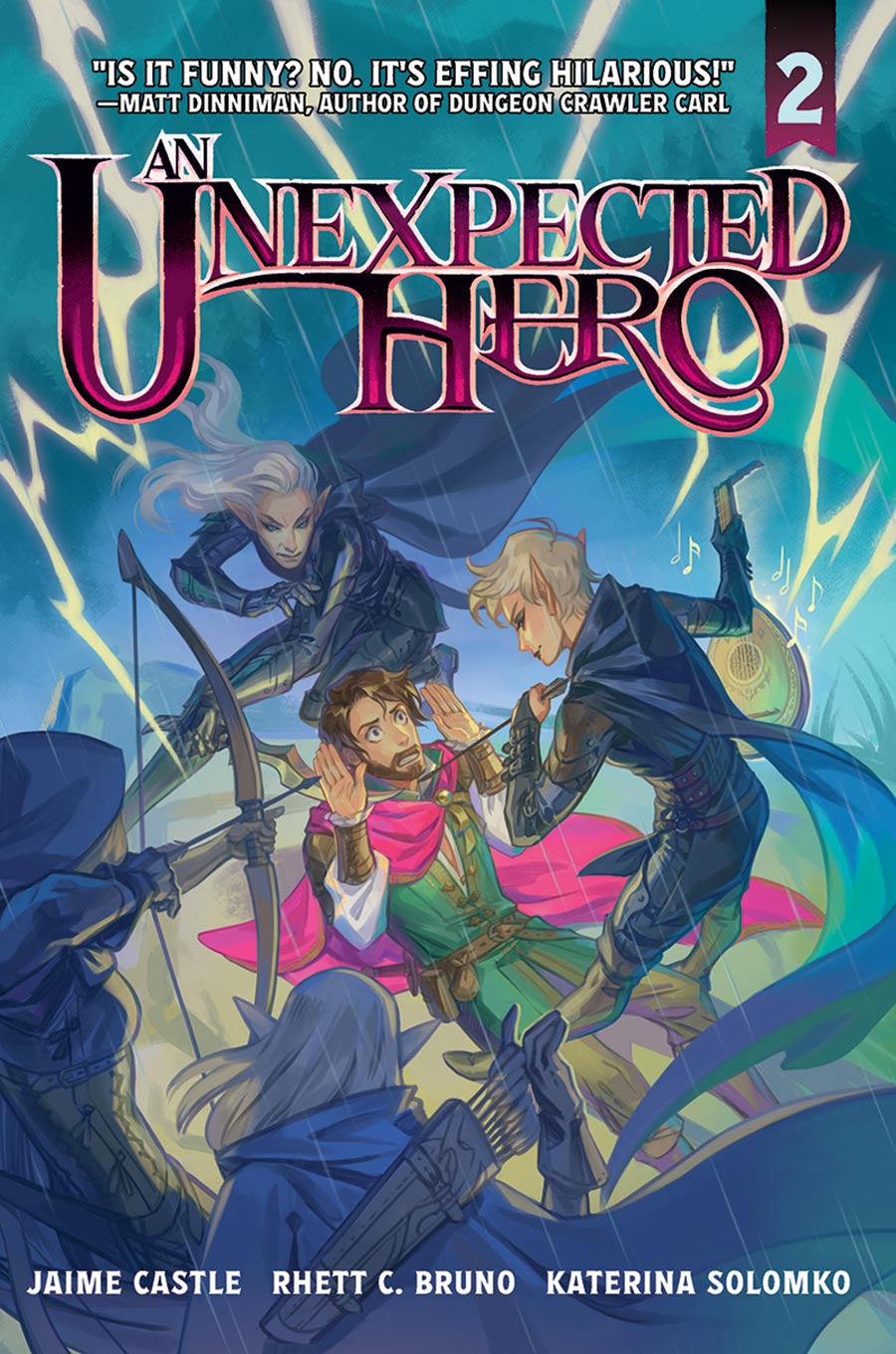 An Unexpected Hero Light Novel Vol 2