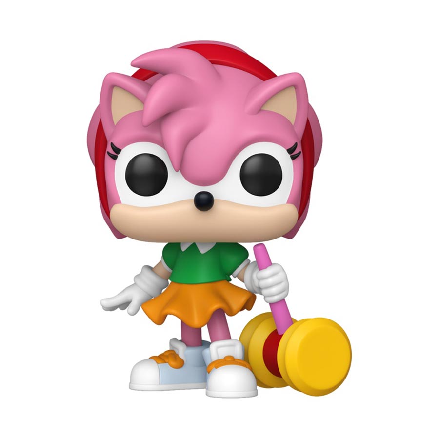 POP Games Sonic The Hedgehog Amy Rose Vinyl Figure