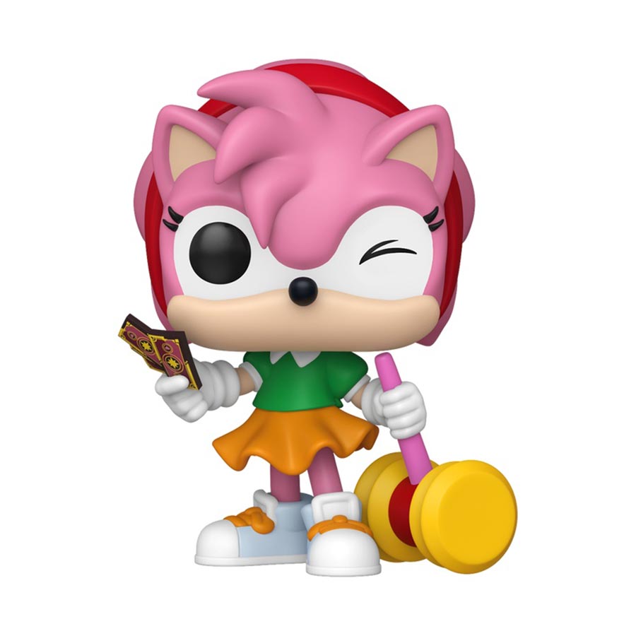 POP Games Sonic The Hedgehog Amy Rose Chase Vinyl Figure