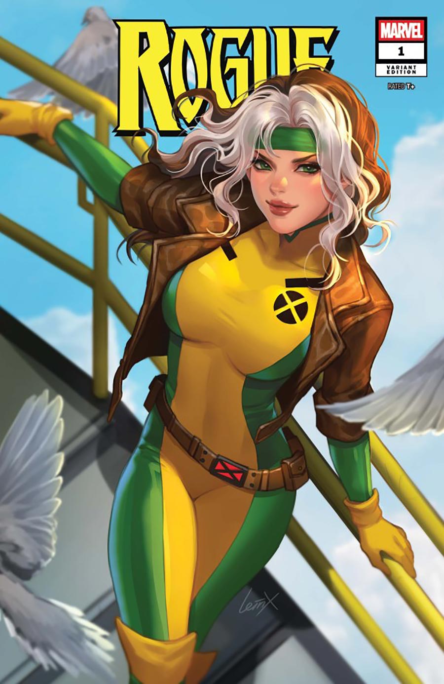 Rogue Vol 4 #1 Cover K DF Lesley Leirix Li Variant Cover Signed By Erica Schultz