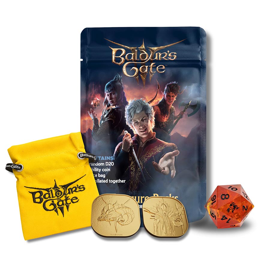 Sirius Dice Dungeons & Dragons Baldurs Gate 3 Treasure Packs