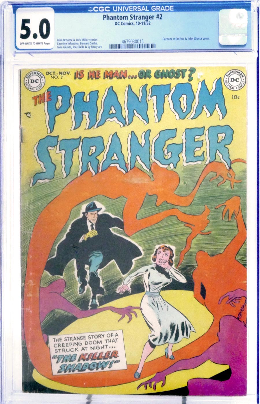 Phantom Stranger #2 Cover B CGC 5.0