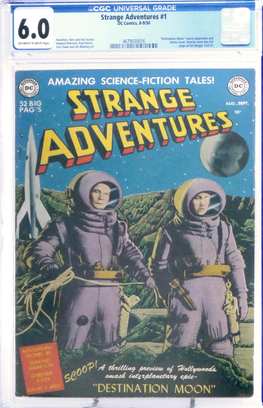 Strange Adventures #1 Cover B CGC 6.0