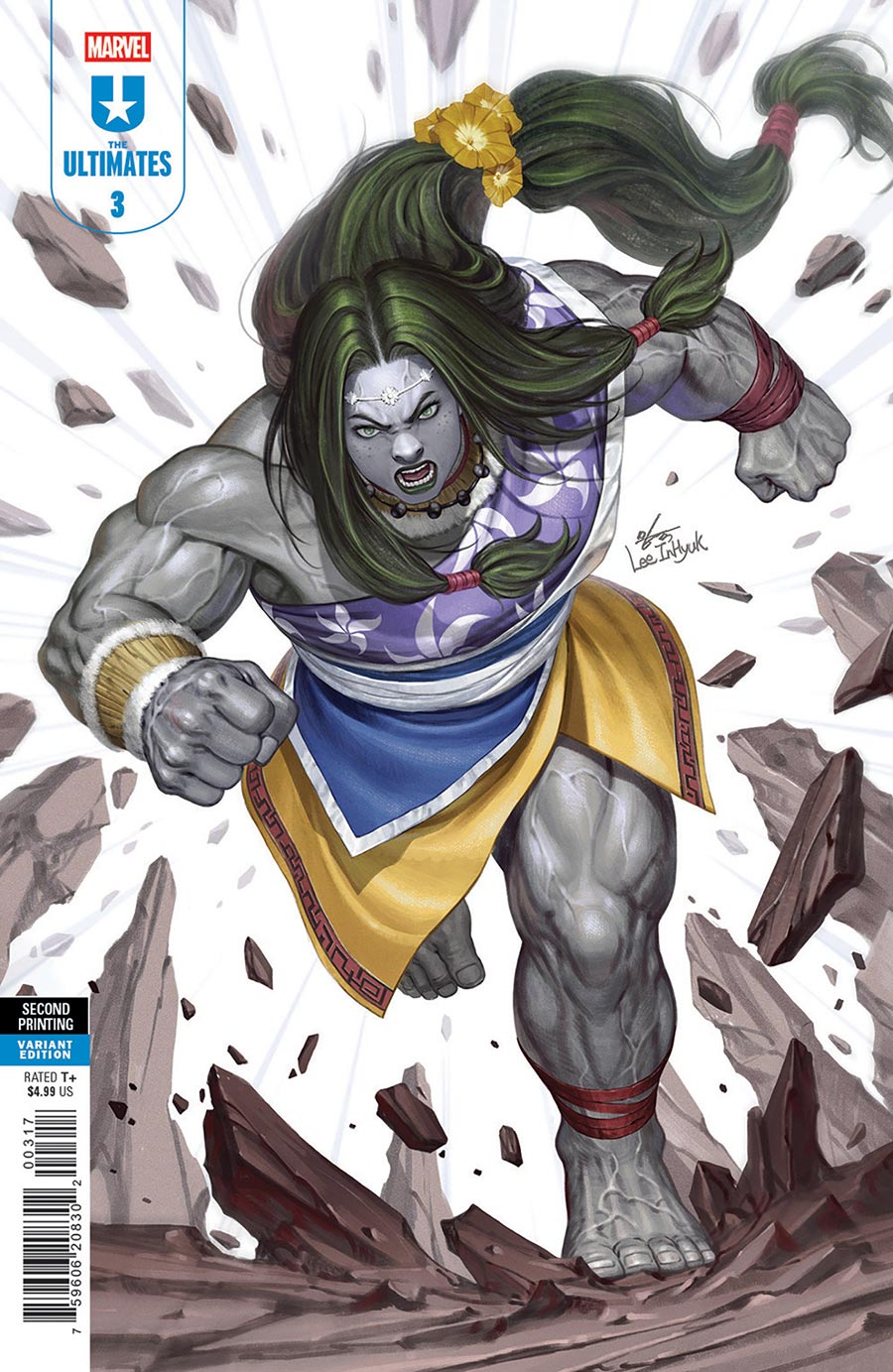 Ultimates Vol 5 #3 Cover F 2nd Ptg Incentive Inhyuk Lee Variant Cover