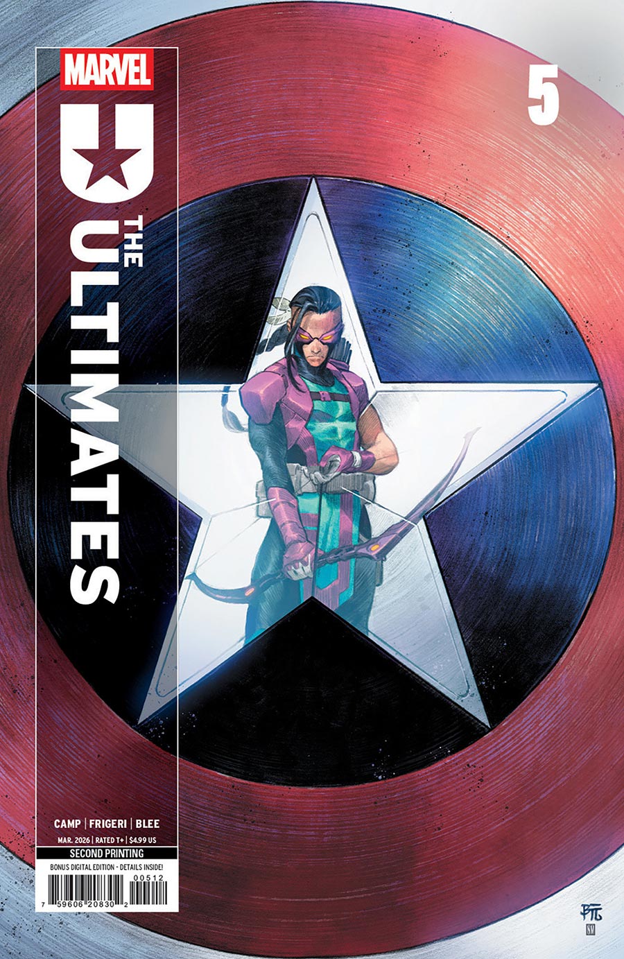 Ultimates Vol 5 #5 Cover E 2nd Ptg Dike Ruan Variant Cover