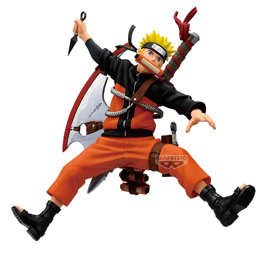 Naruto 72 Series 33 Vibration Stars Naruto Uzumaki PVC Statue