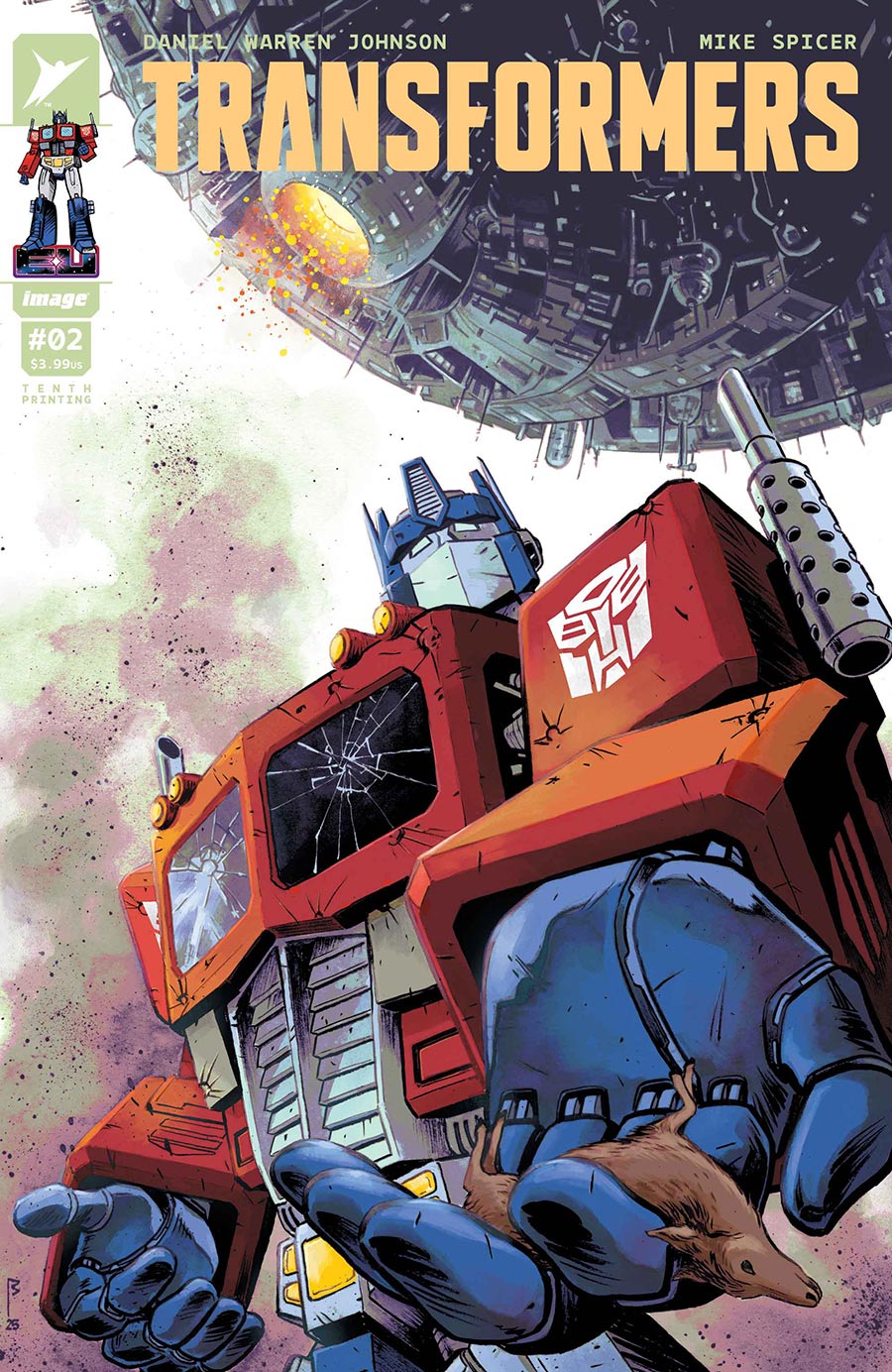 Transformers Vol 5 #2 Cover W 10th Ptg H Fernando Blanco Variant Cover