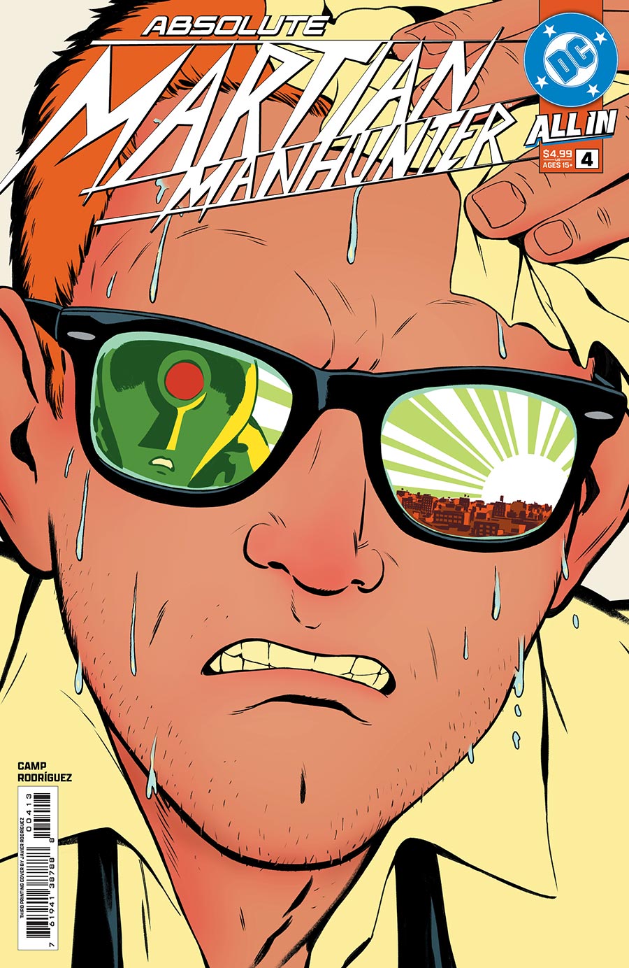 Absolute Martian Manhunter #4 Cover G 3rd Ptg Javier Rodriguez Logo Color Variant Cover (DC All In)