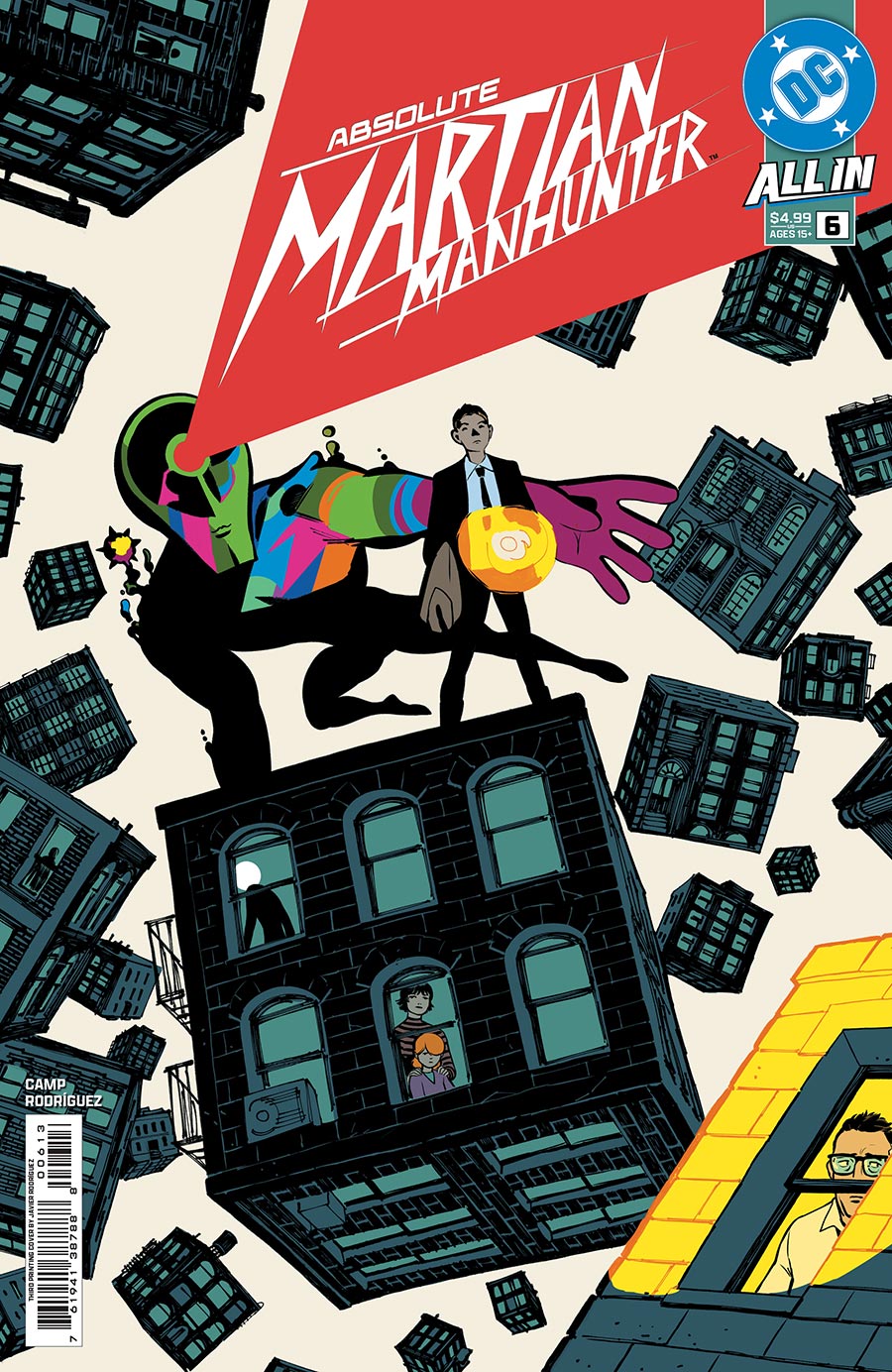 Absolute Martian Manhunter #6 Cover G 3rd Ptg Javier Rodriguez Logo Color Variant Cover (DC All In)