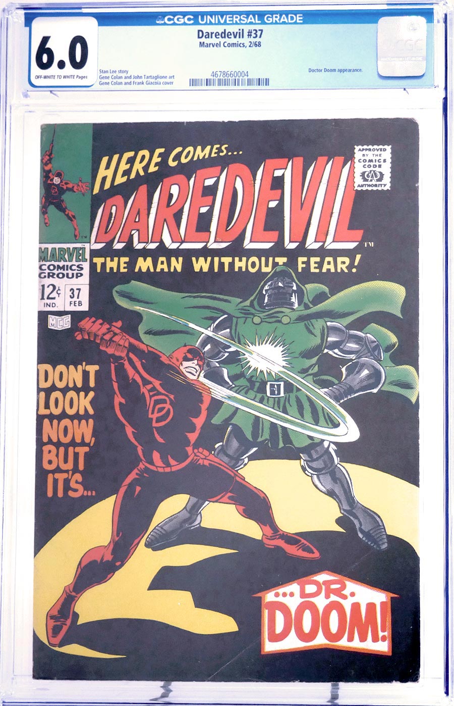 Daredevil #37 Cover C CGC 6.0