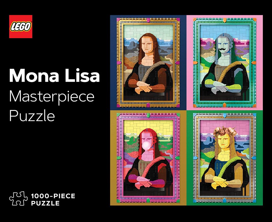 LEGO Masterpiece Puzzle Mona Lisa 1000-Piece Puzzle