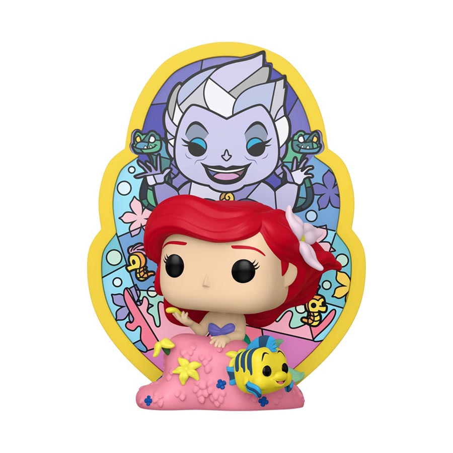 POP Deluxe Little Mermaid Ariel Glass Vinyl Figure