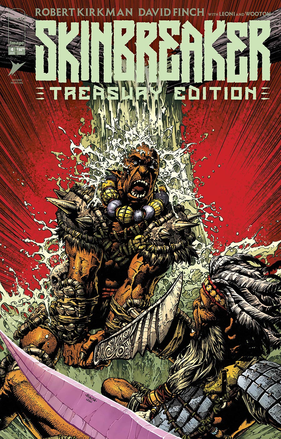 Skinbreaker Treasury Edition #4 Cover B 2nd Ptg