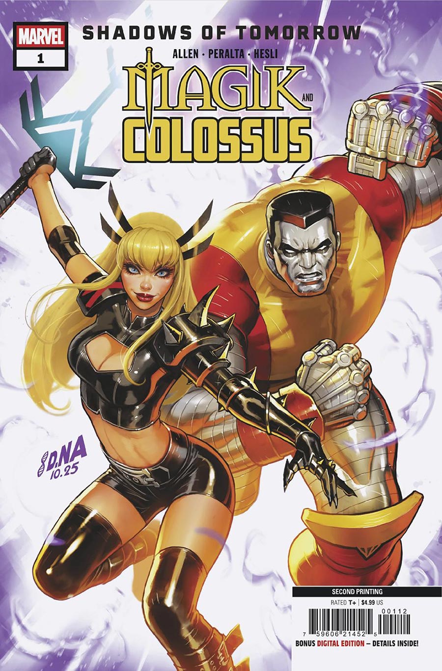 Magik And Colossus #1 Cover G 2nd Ptg David Nakayama Variant Cover (Shadows Of Tomorrow Tie-In)