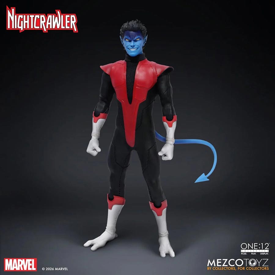 One-12 Collective Marvel Nightcrawler Action Figure