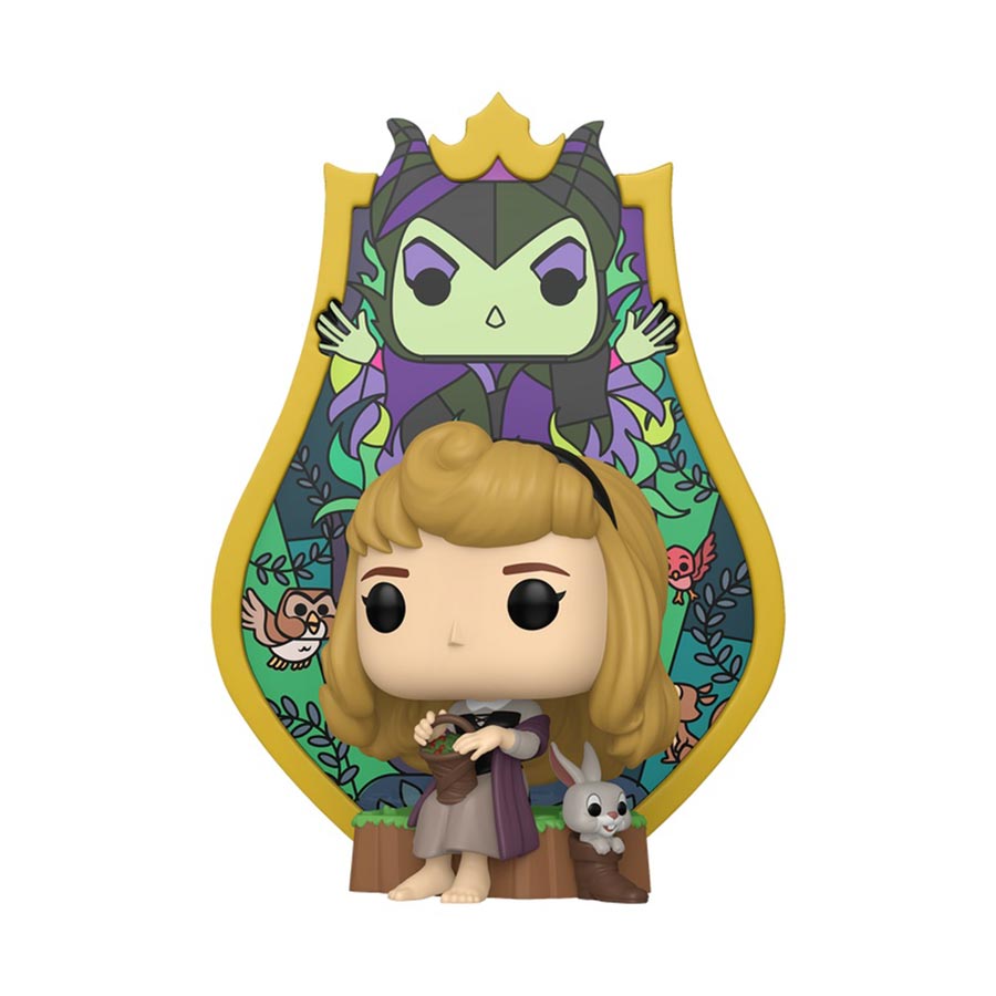 POP Deluxe Sleeping Beauty Aurora Glass Vinyl Figure