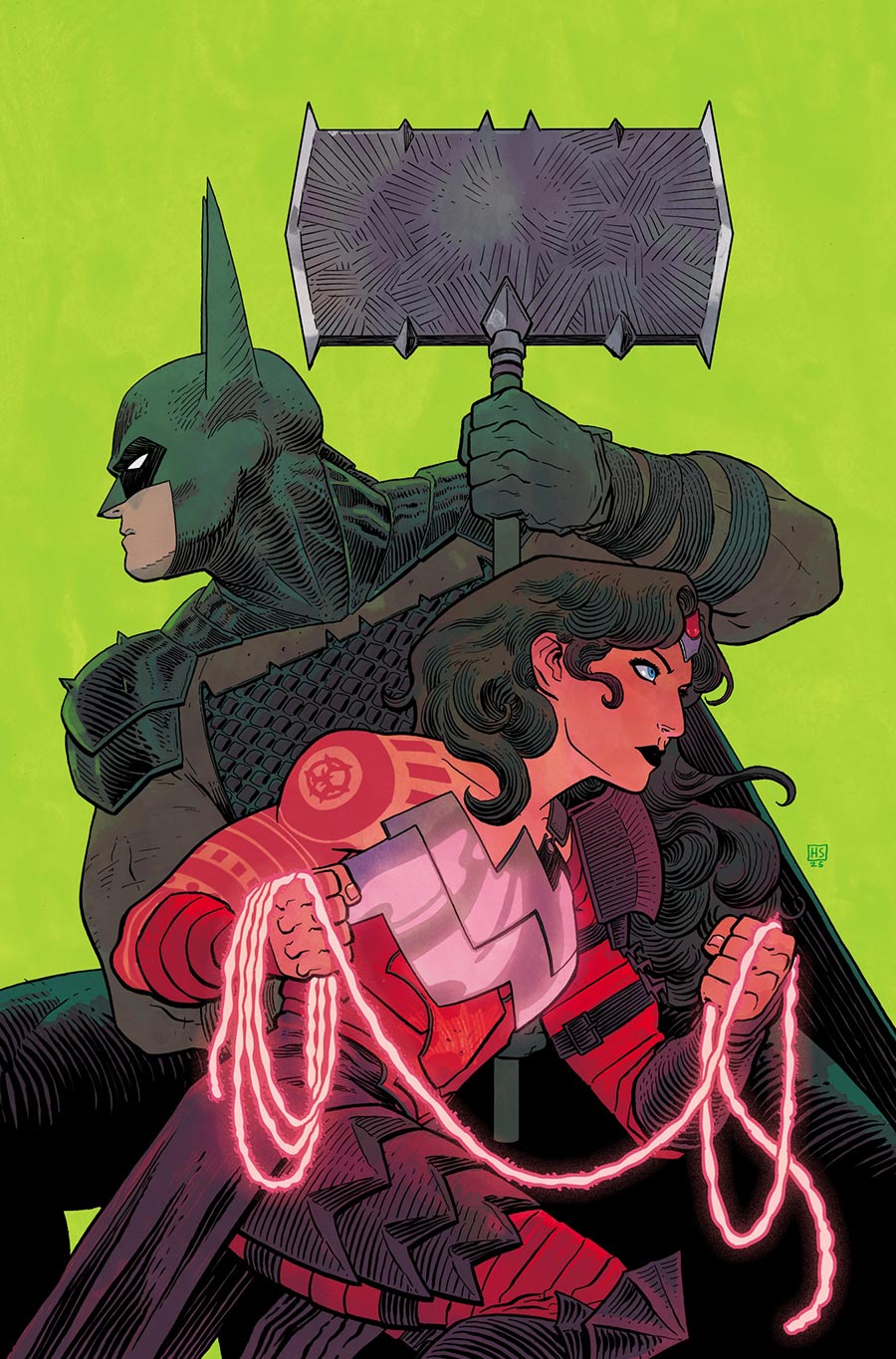 Absolute Wonder Woman #15 Cover E 2nd Ptg A Hayden Sherman Logo Color Variant Cover (DC All In)