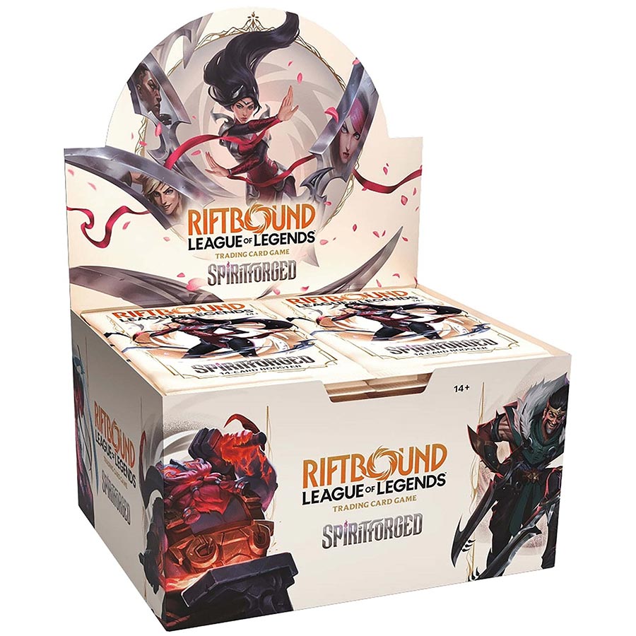 Riftbound League Of Legends TCG SpiritForged Booster Display (24-Count)