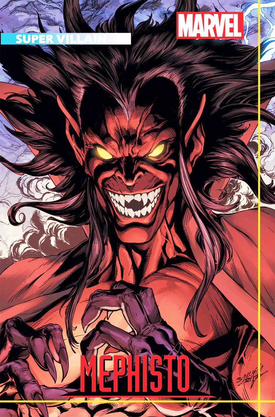 Heroes Reborn #1 Cover R Variant Mark Bagley Trading Card Connecting Center Cover Signed by Mark Bagley (W/CoA)