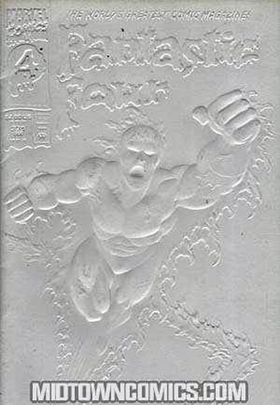 Fantastic Four #371 Cover C White Embossed Cover Signed by Paul Ryan (W/CoA)