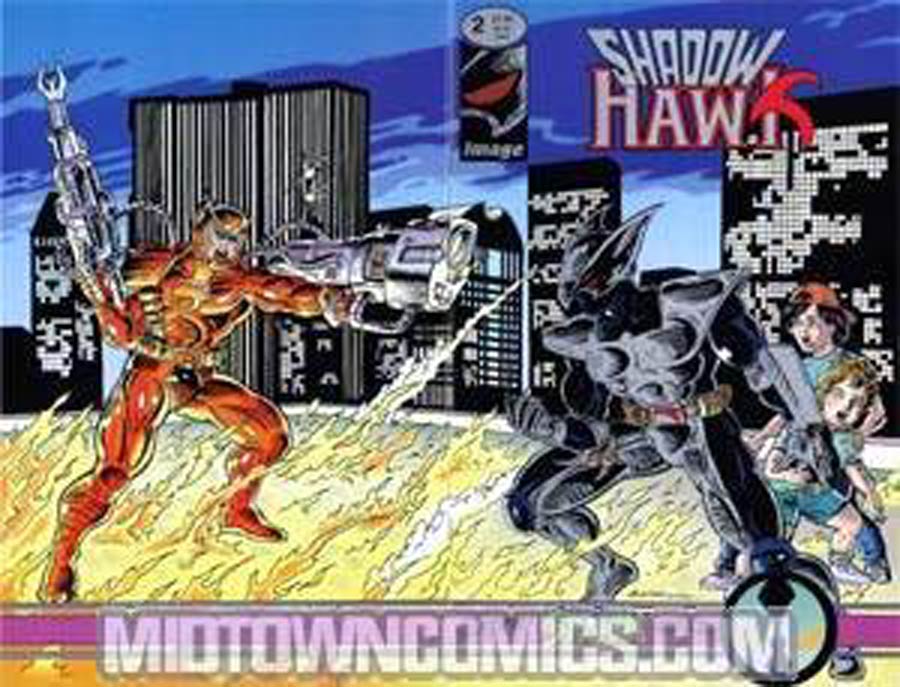 Shadowhawk #2 Cover B Signed by Jim Valentino (W/CoA)