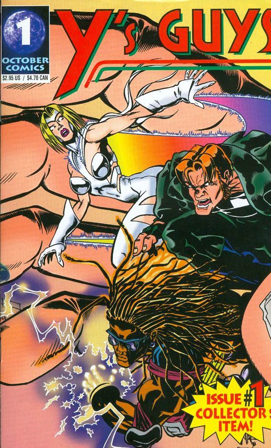 Ys Guys #1 Cover B 1st Ptg Signed by Edward DeGeorge (W/CoA)