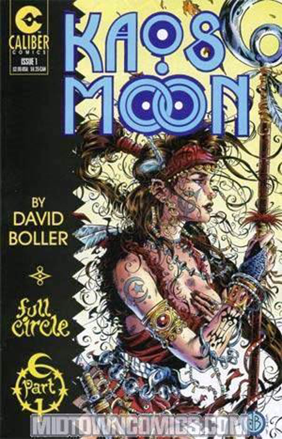 Kaos Moon #1 Cover B Signed by David Boller (W/CoA)