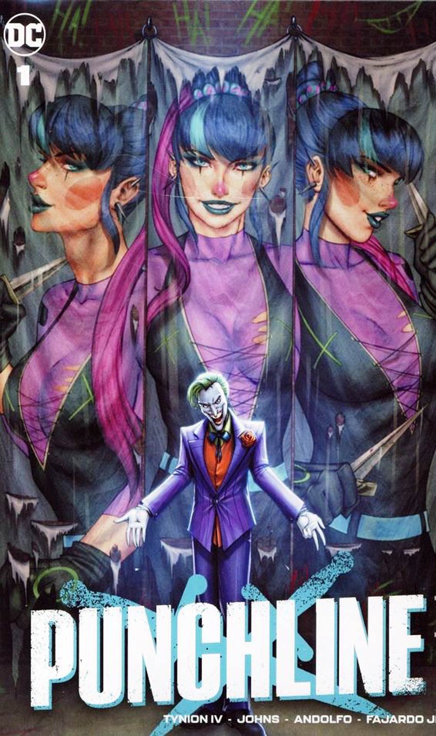 Punchline Special #1 (One Shot) Cover Q Comics Elite Exclusive Signed by Ryan Kincaid (W/o CoA)