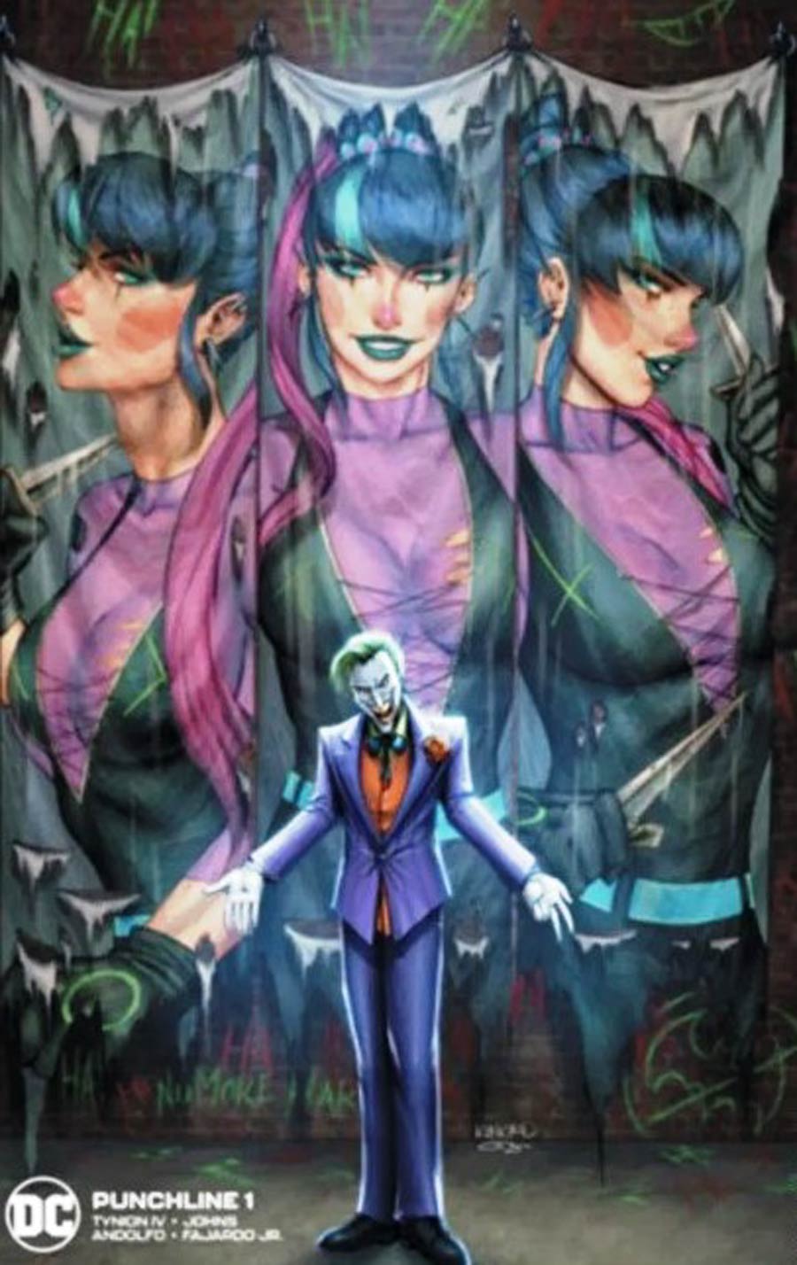 Punchline Special #1 (One Shot) Cover R Comics Elite Exclusive Virgin Cover Signed by Ryan Kincaid (W/ CoA)