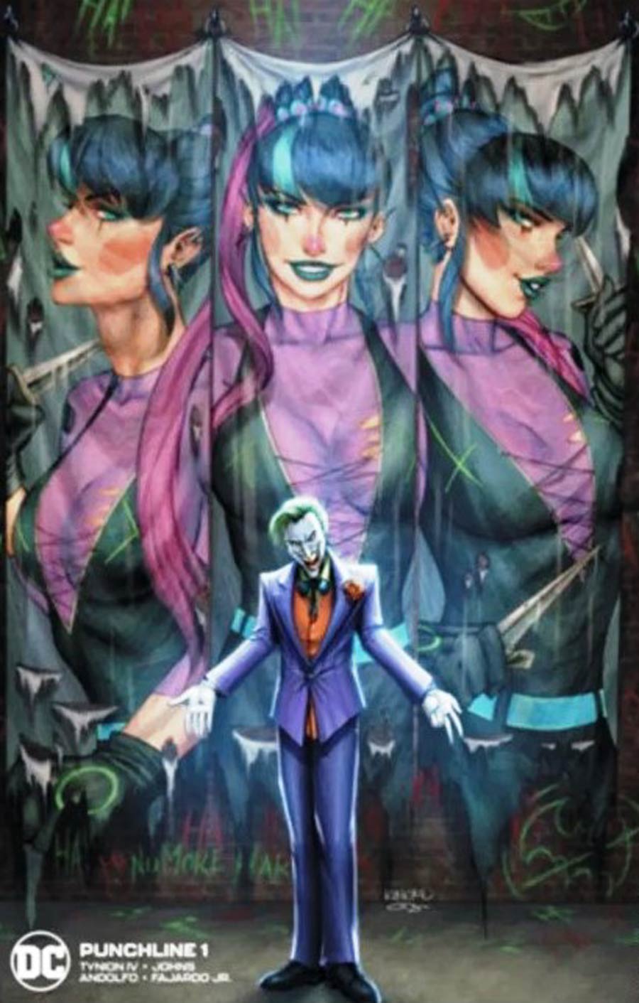 Punchline Special #1 (One Shot) Cover S Comics Elite Exclusive Virgin Cover Signed by Ryan Kincaid (W/o CoA)