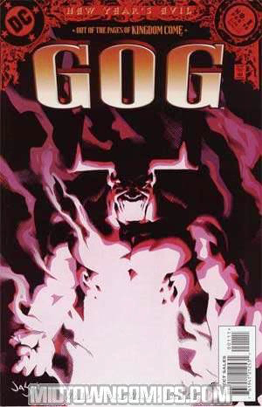 Gog #1 Cover C Signed by Mark Waid (W/o CoA)