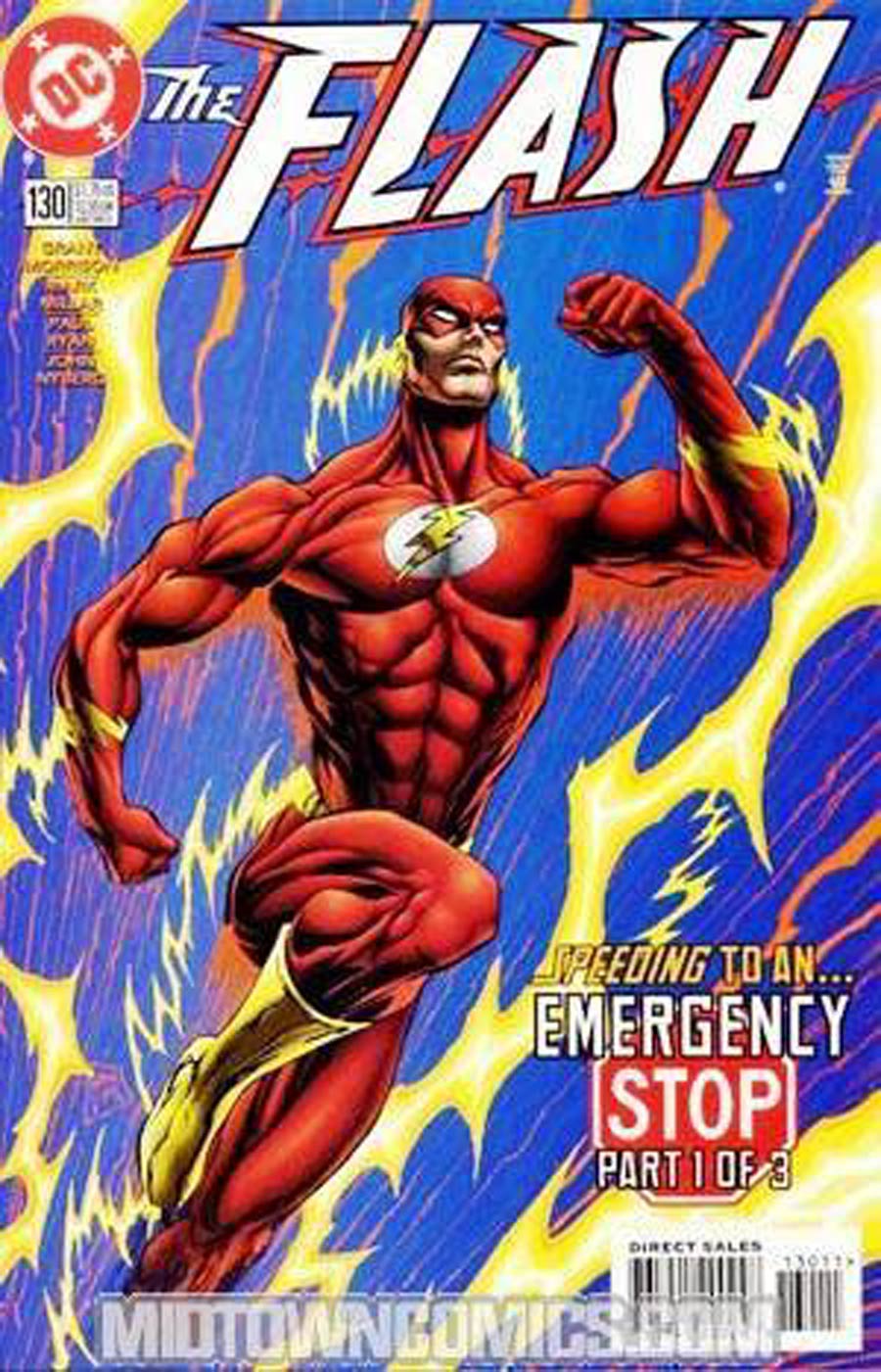 Flash Vol 2 #130 Cover C Signed by Paul Ryan and John Nyberg (W/o CoA)