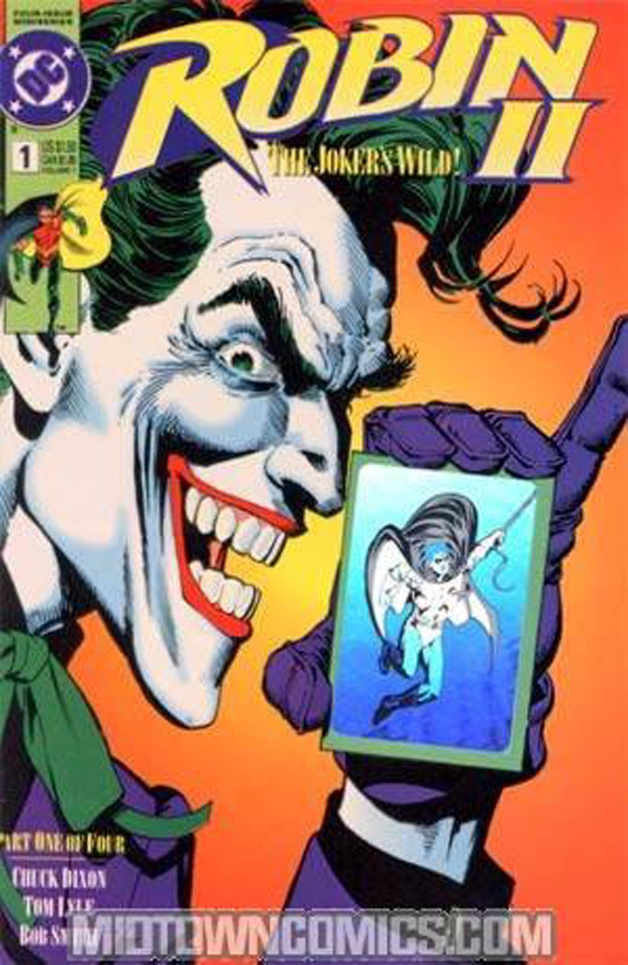 Robin Vol 2 #1 Cover H Direct Edition Signed by Tom Lyle (W/o CoA)