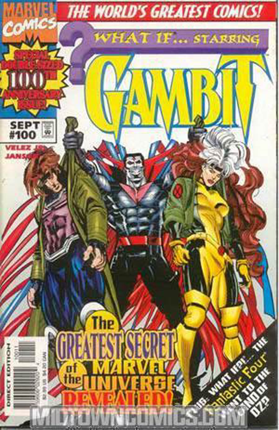 What If Vol 2 #100 Cover B Signed by Klaus Janson (W/CoA)