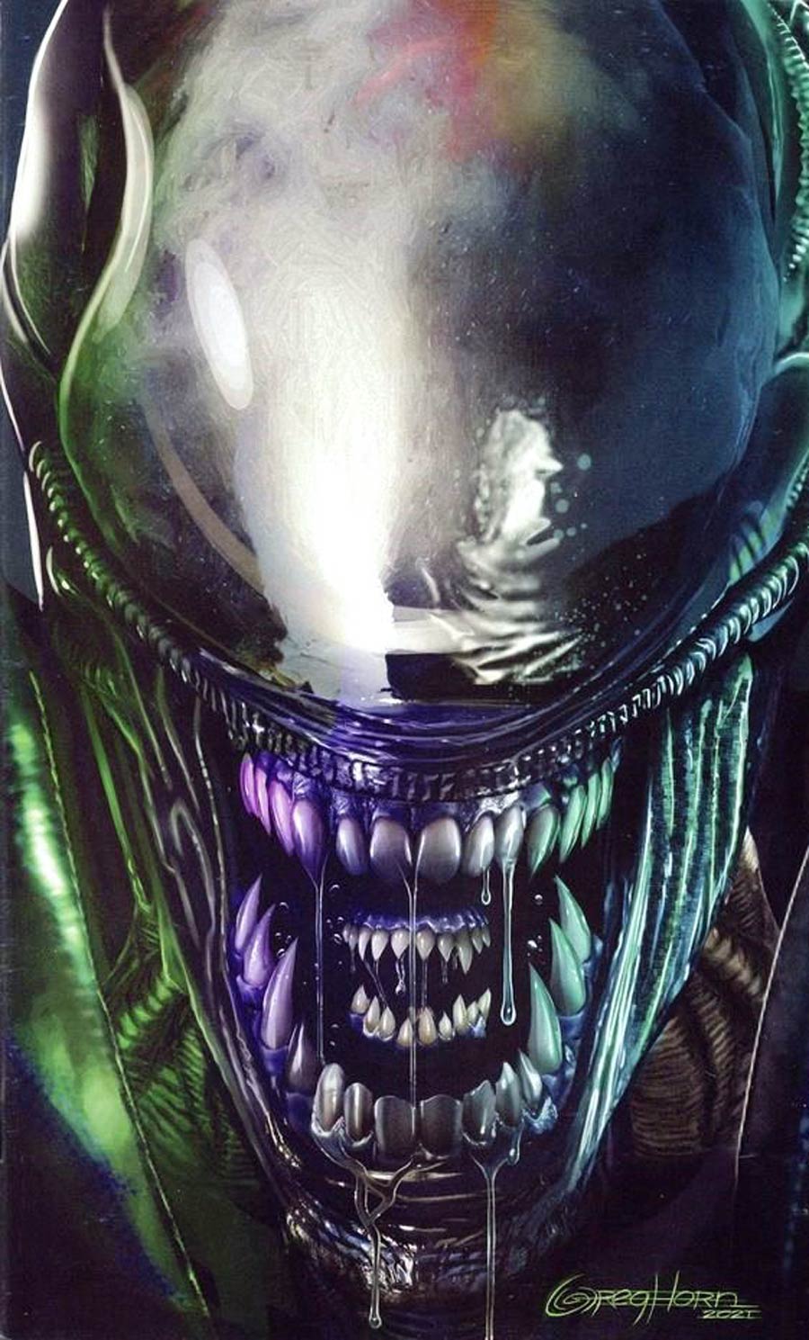 Alien #1 Cover Y Greg Horn Exclusive Variant Cover