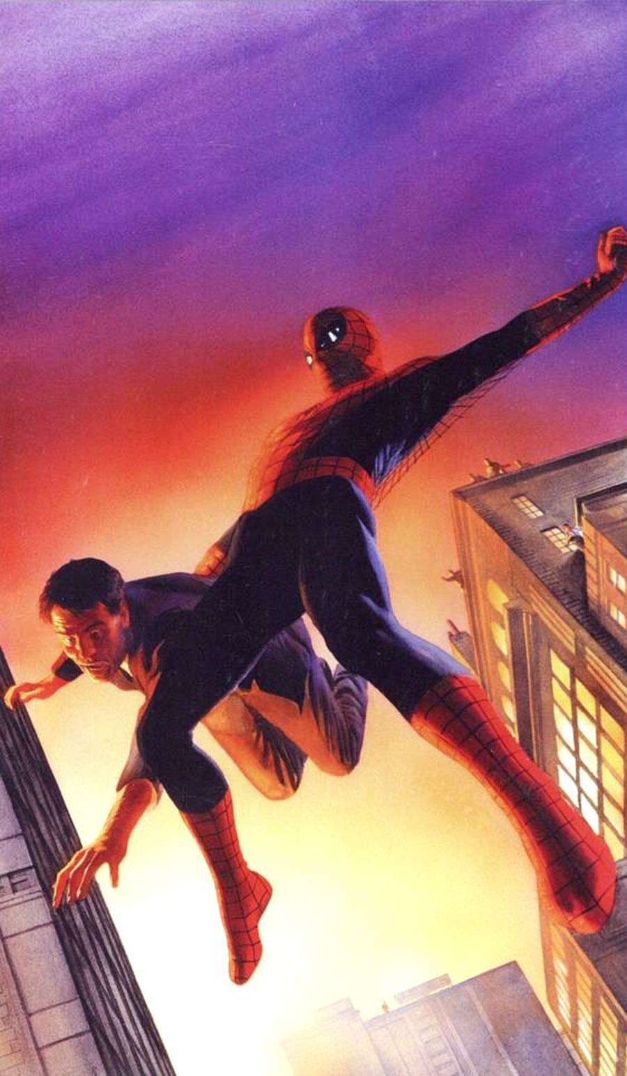 Amazing Spider-Man Vol 5 #1 Cover Z-Y Alex Ross Virgin Variant Signed by Alex Ross (W/o CoA)