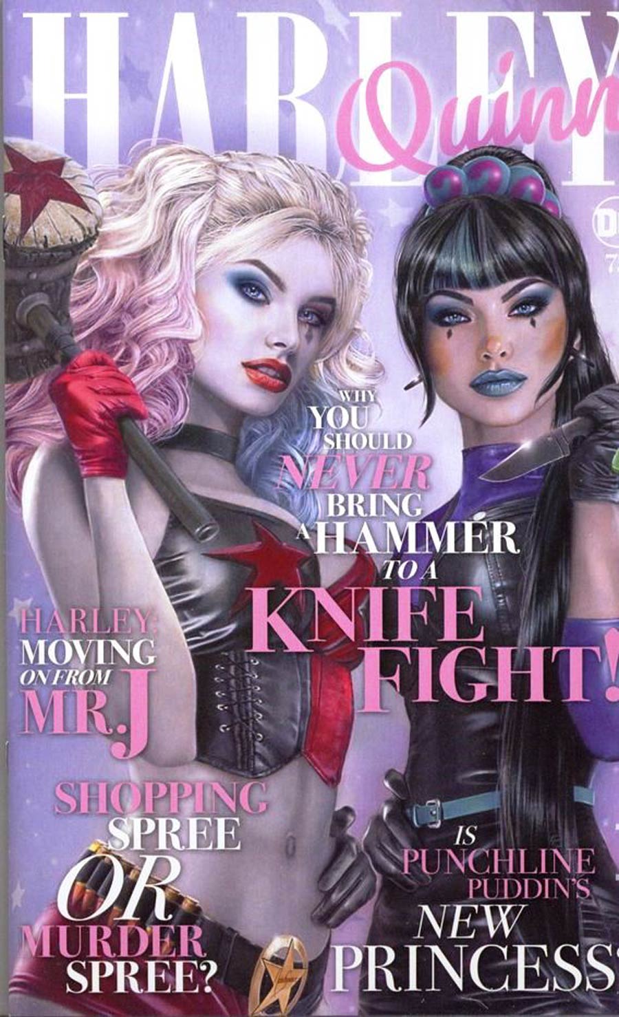 Harley Quinn Vol 3 #75 Cover F Natalie Sander Exclusive Magazine Variant Cover