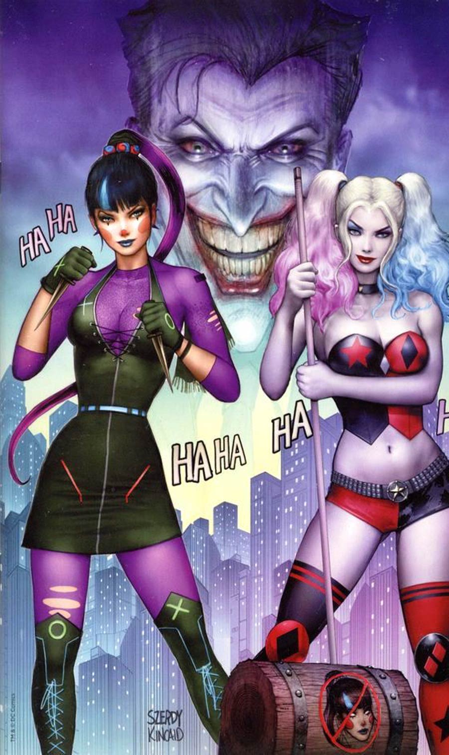 Harley Quinn Vol 3 #75 Cover H Ryan Kincaid Exclusive Variant Cover Signed by Ryan Kincaid (W/CoA)